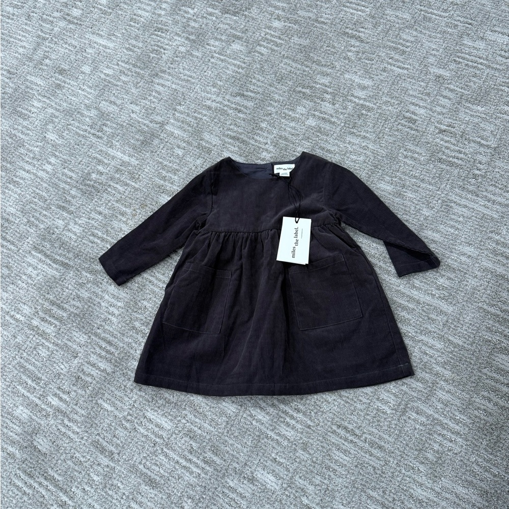 Miles the Label Elegant Navy Kids Casual Dress